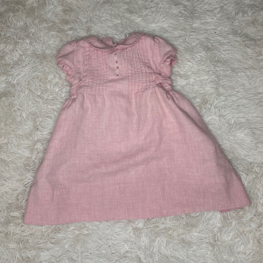 Ralph Lauren Kids Pink Dress, Short Sleeve, Party Dress,‎ Casual Dress 12mth